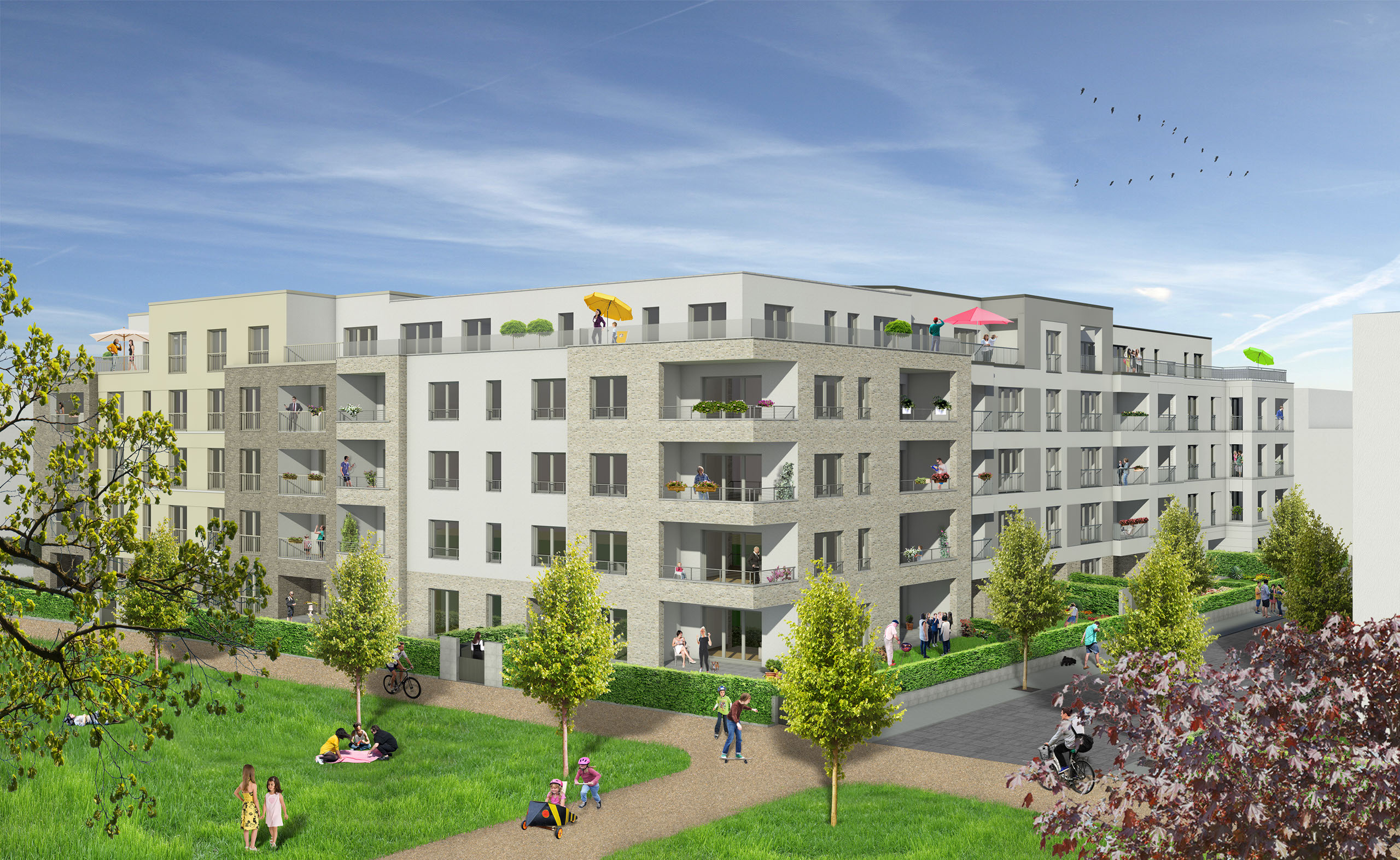 Der Caspari-Hof und seine Wohnungen